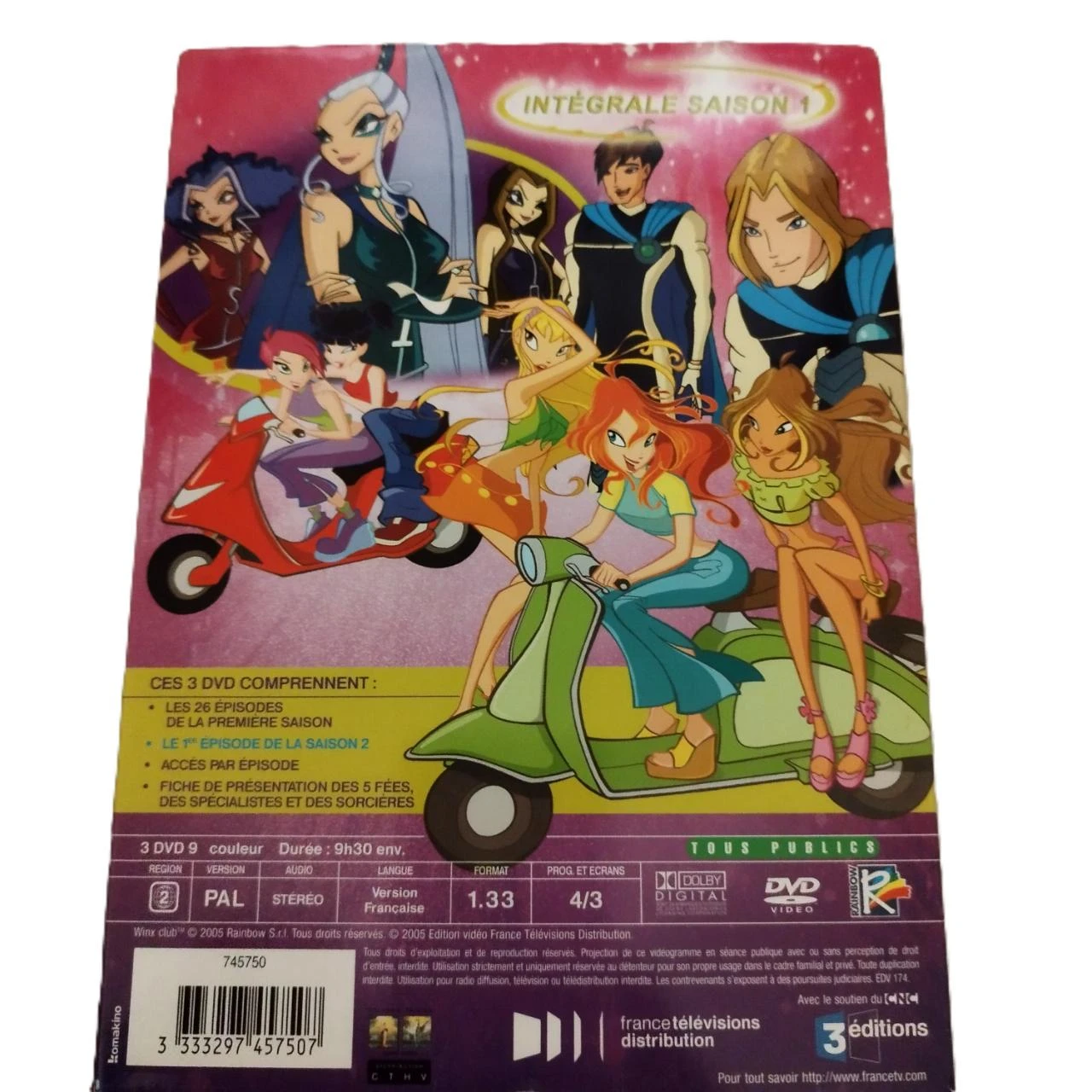 Winx club DVD complete Season 1 – photo 2